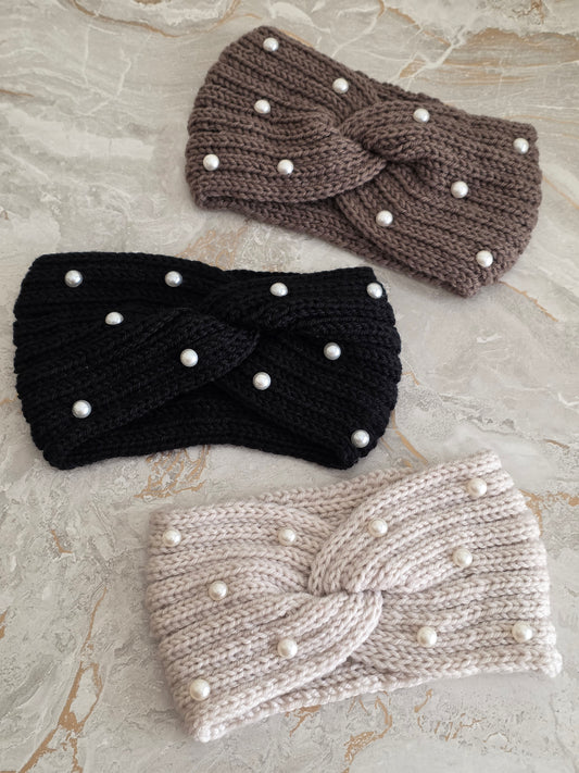 Pearl Knit Head warmer