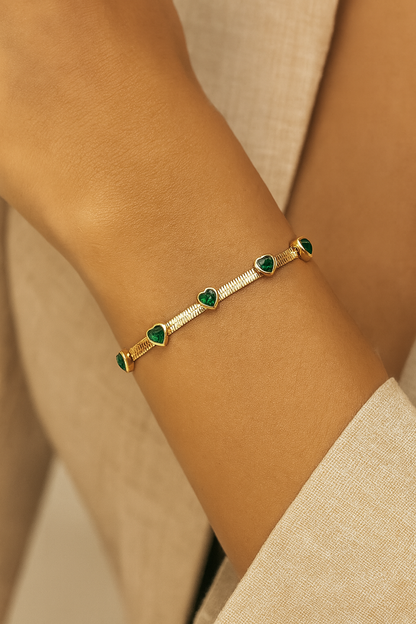 LEYLA HEART BRACELET