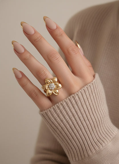 FEYZA FLOWER RING
