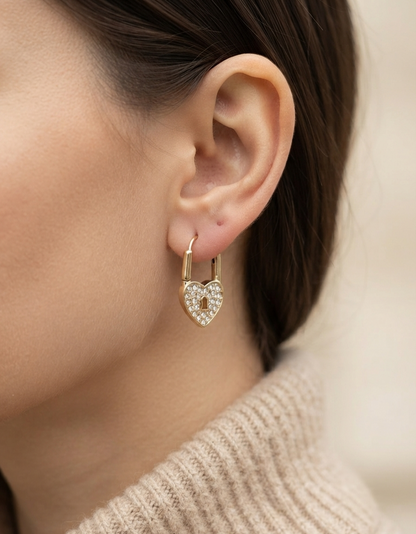 DIDA HEART EARRINGS
