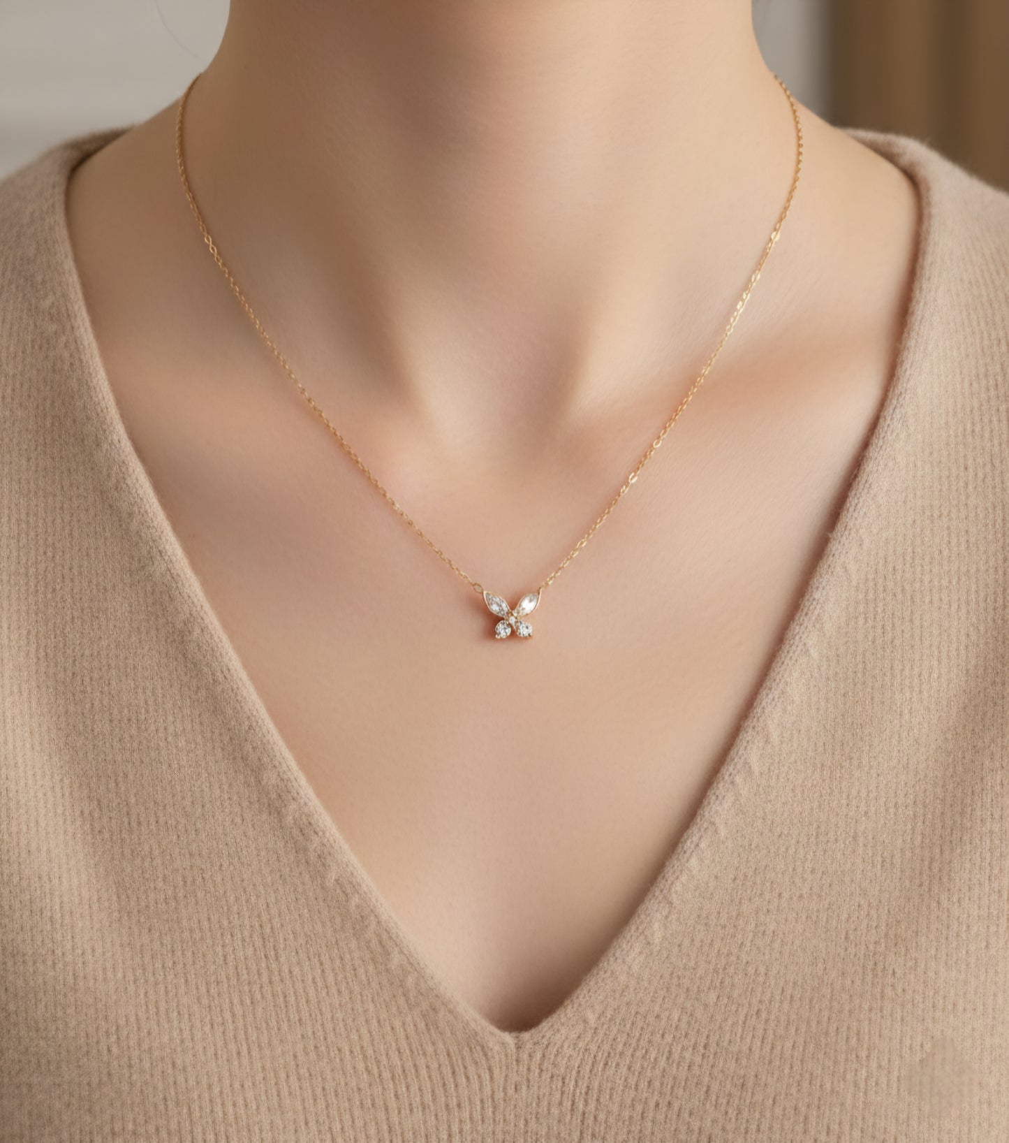 SEMARA BUTTERFLY NECKLACE