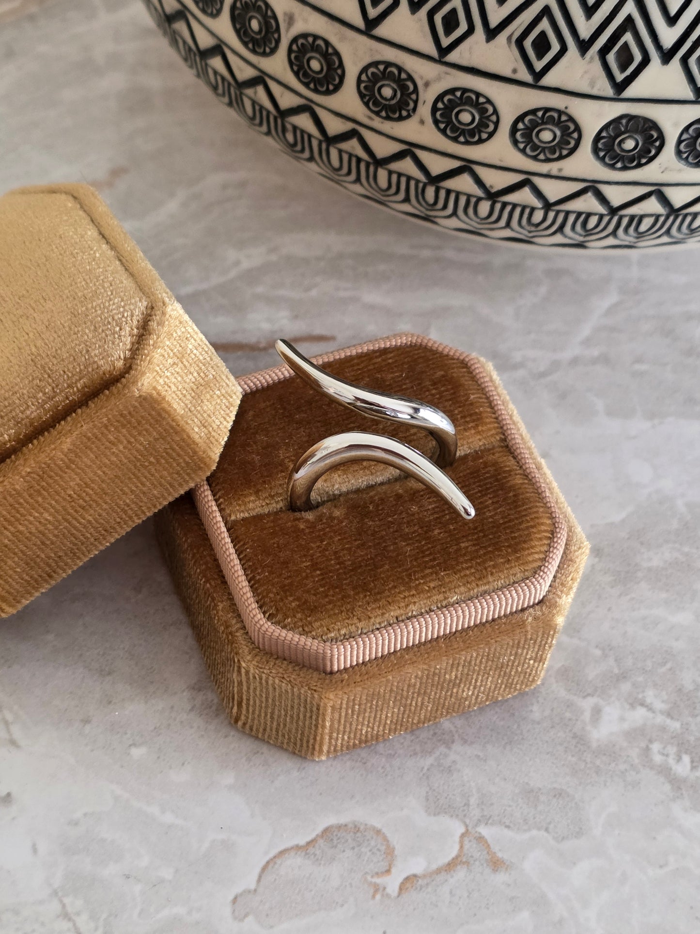HAZEL RING SILVER