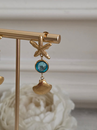 BADE SHELL EARRINGS