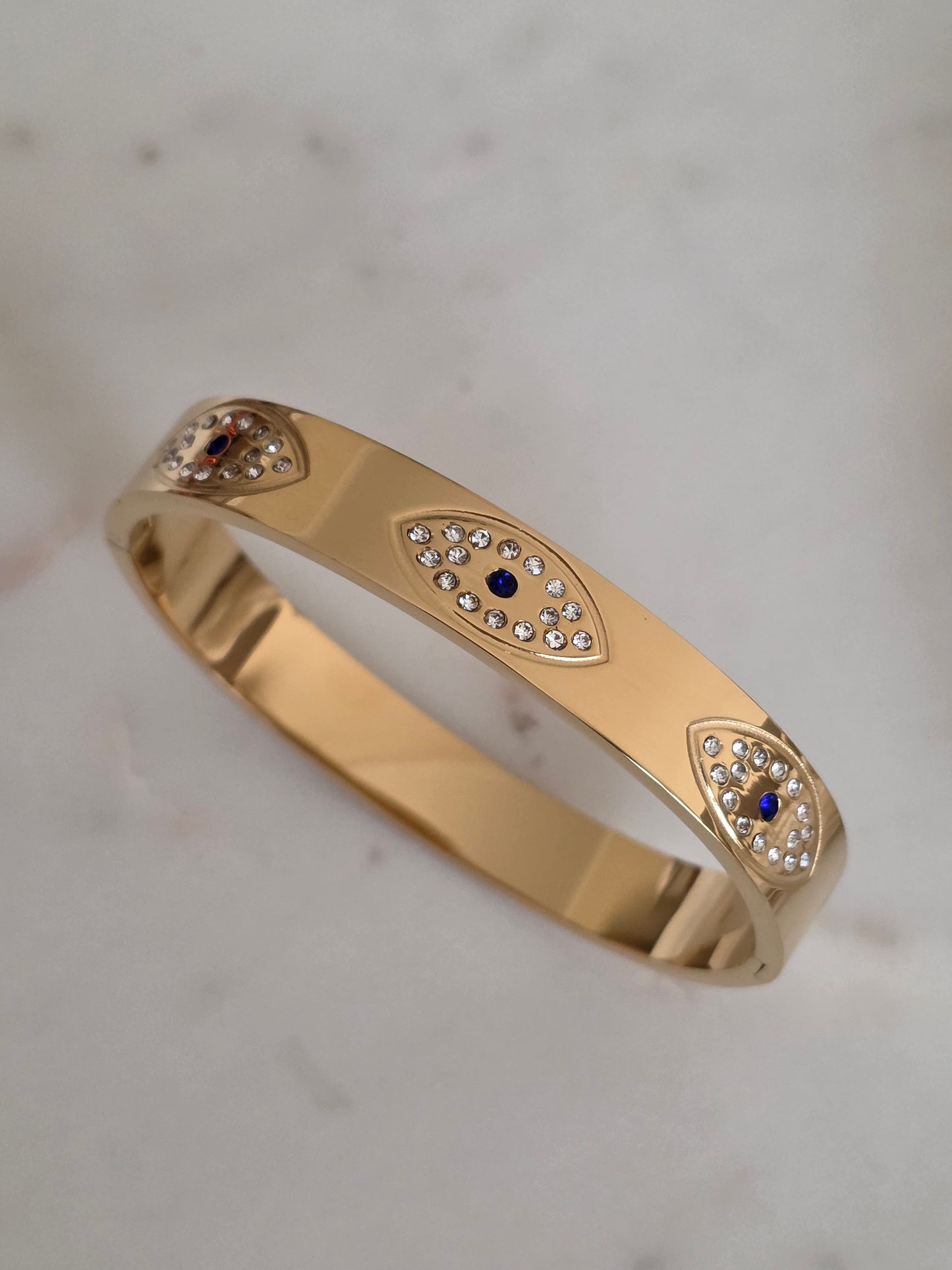 SELINA EVIL EYE BANGLE