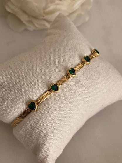 LEYLA HEART BRACELET