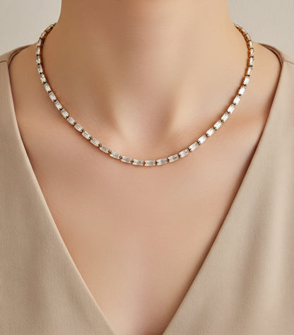 ELCIN TENNIS NECKLACE