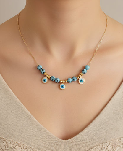 BELIN EVIL EYE NECKLACE