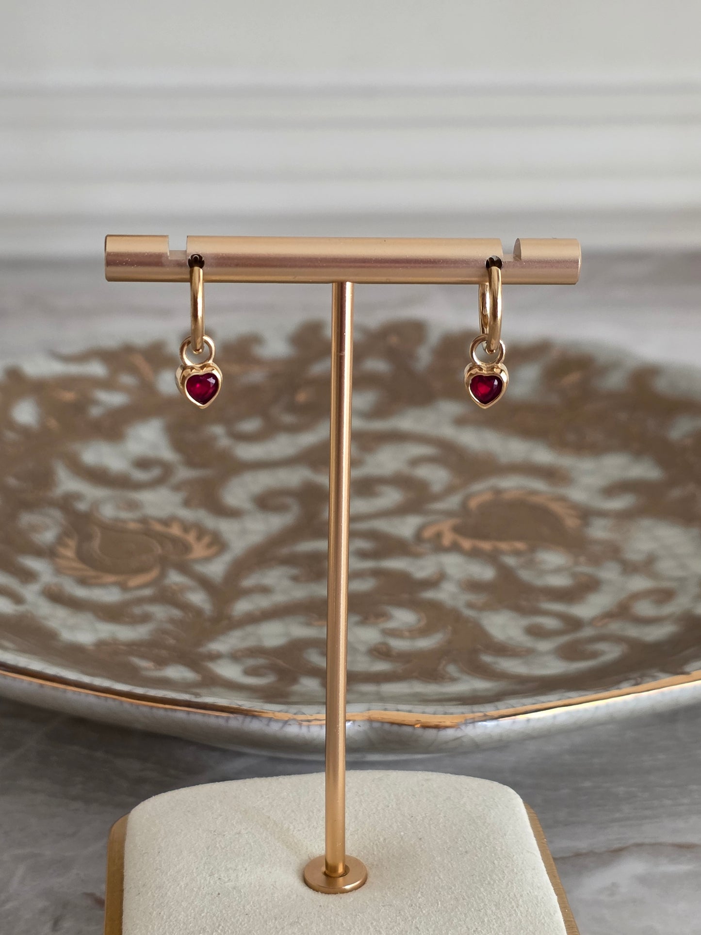 NYLA HEART EARRINGS