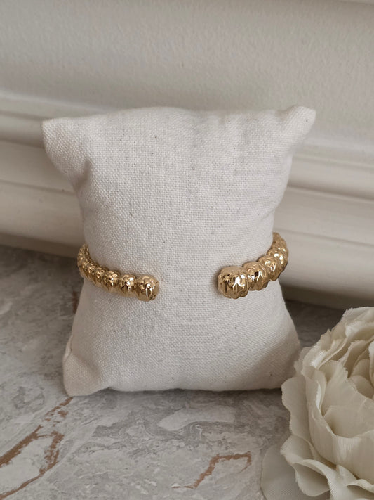 Statement Gold Cuff Bangle