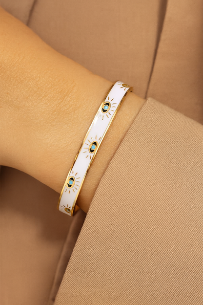 NAZLI EVIL EYE BANGLE