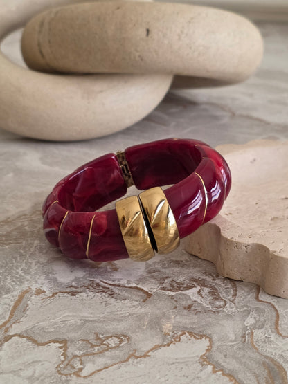 AZIZAH ACRYLIC BANGLE