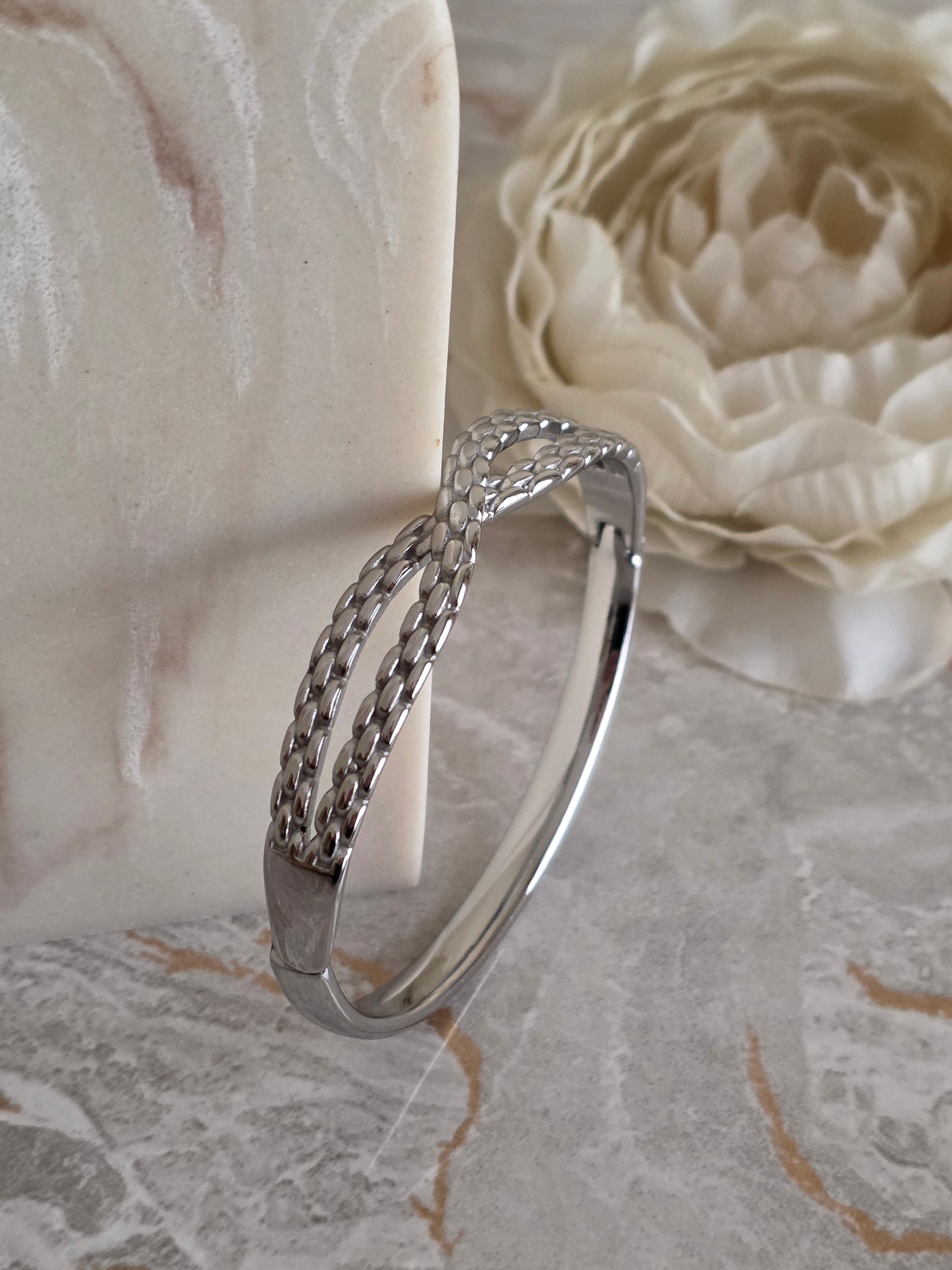 NAREN BANGLE SILVER