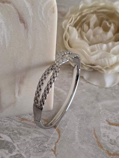 NAREN BANGLE SILVER