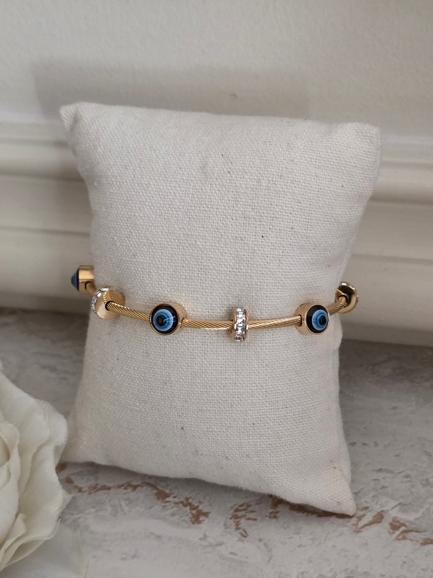 NIDA EVIL EYE BANGLE