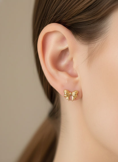 DEFNE BOW EARRINGS