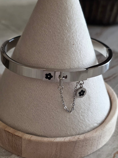 ALANAY LUCKY CLOVER BRACELET SILVER