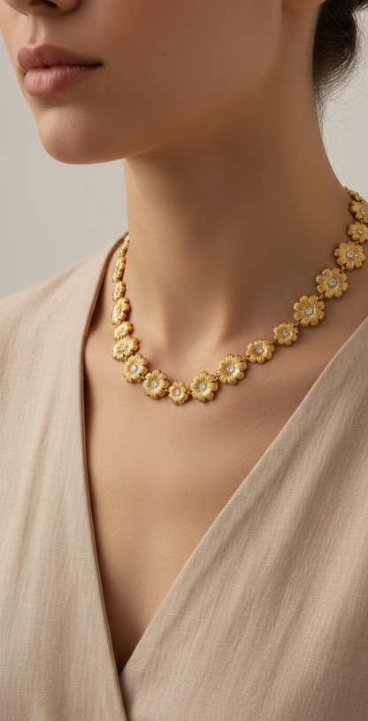 ETERNAL FLOWER BLOOM NECKLACE