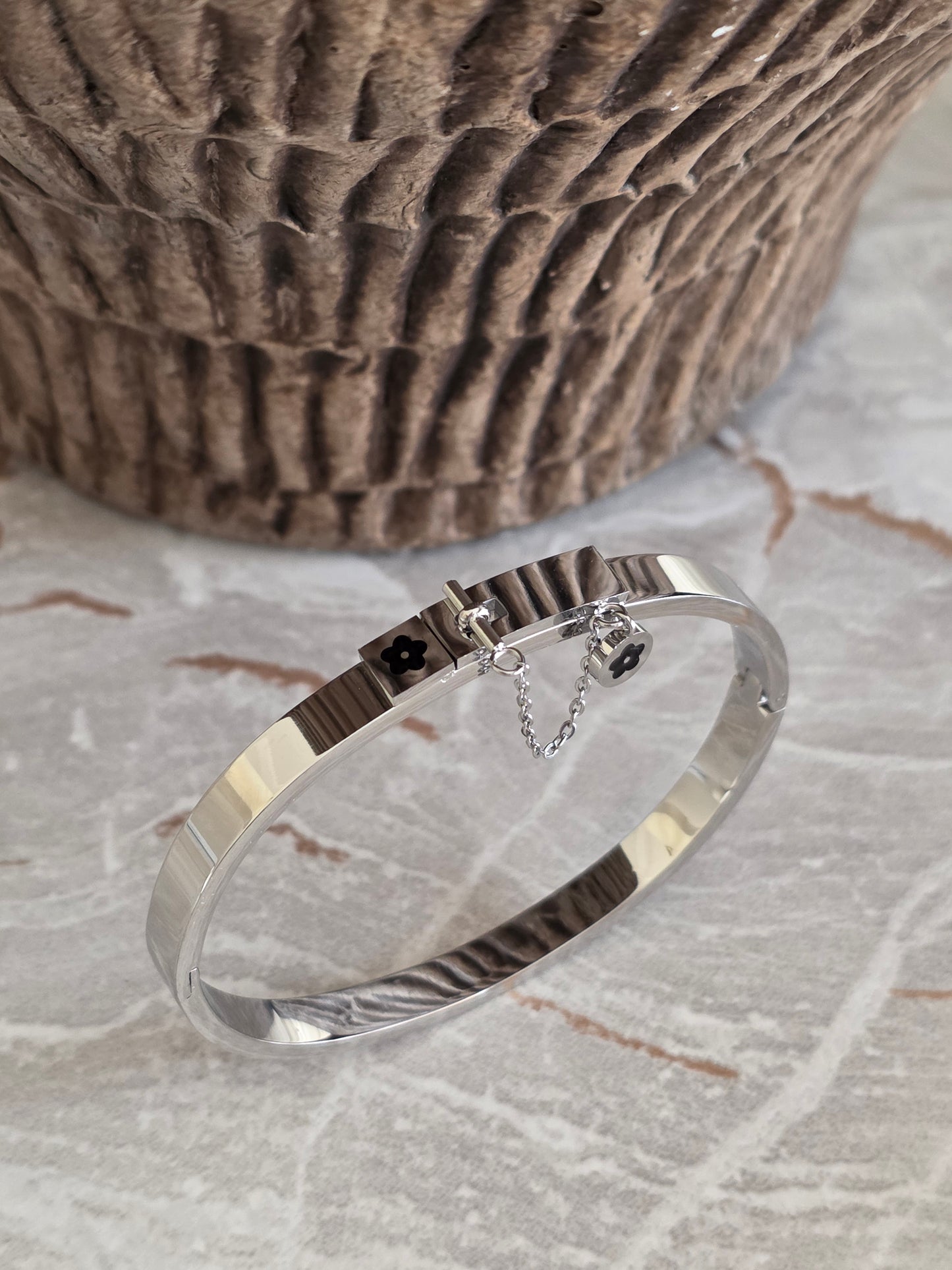 ALANAY LUCKY CLOVER BRACELET SILVER