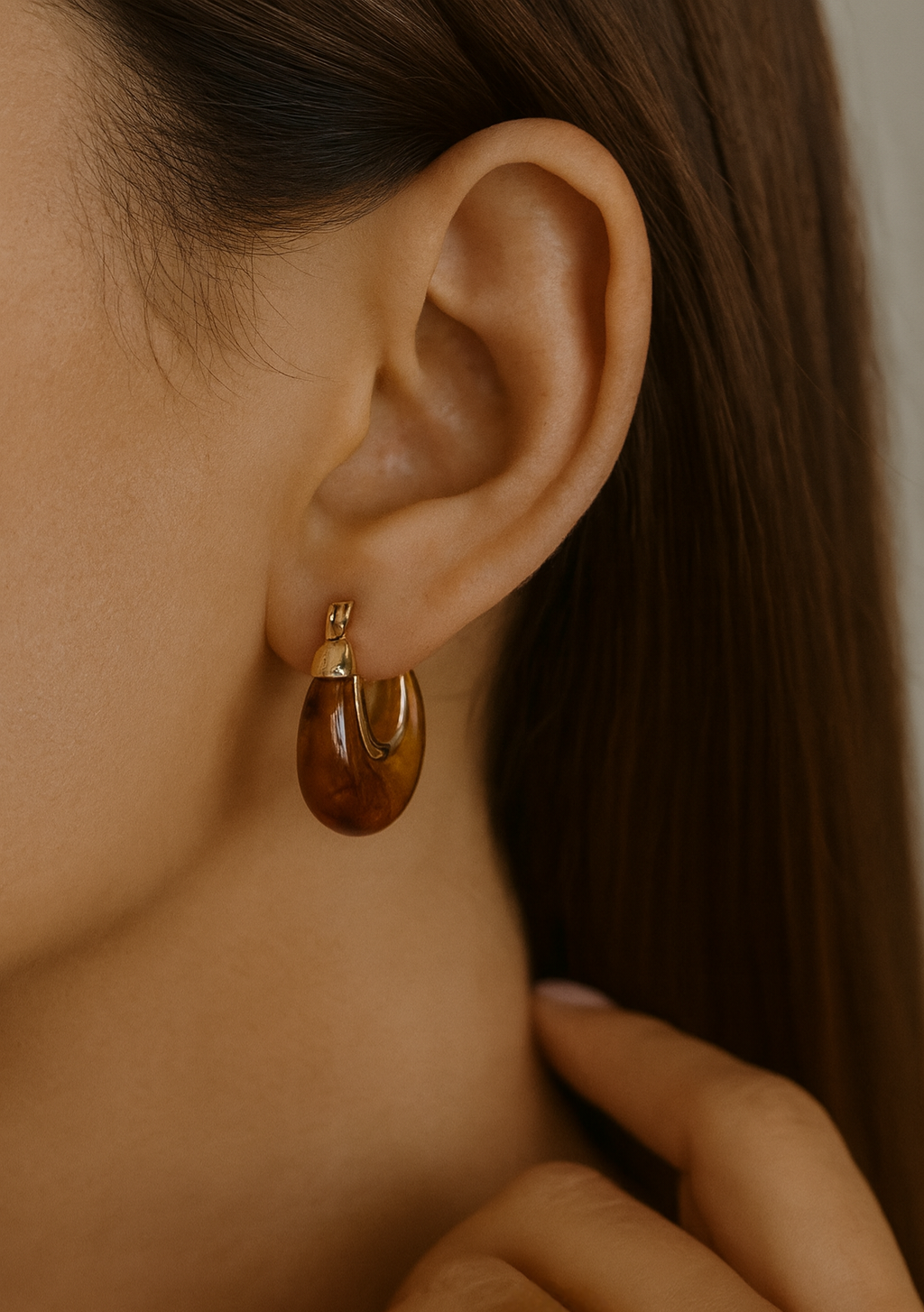 ALEDA HOOP EARRINGS