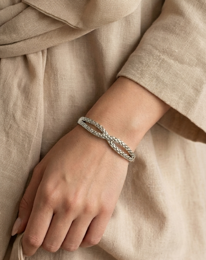 NAREN BANGLE SILVER