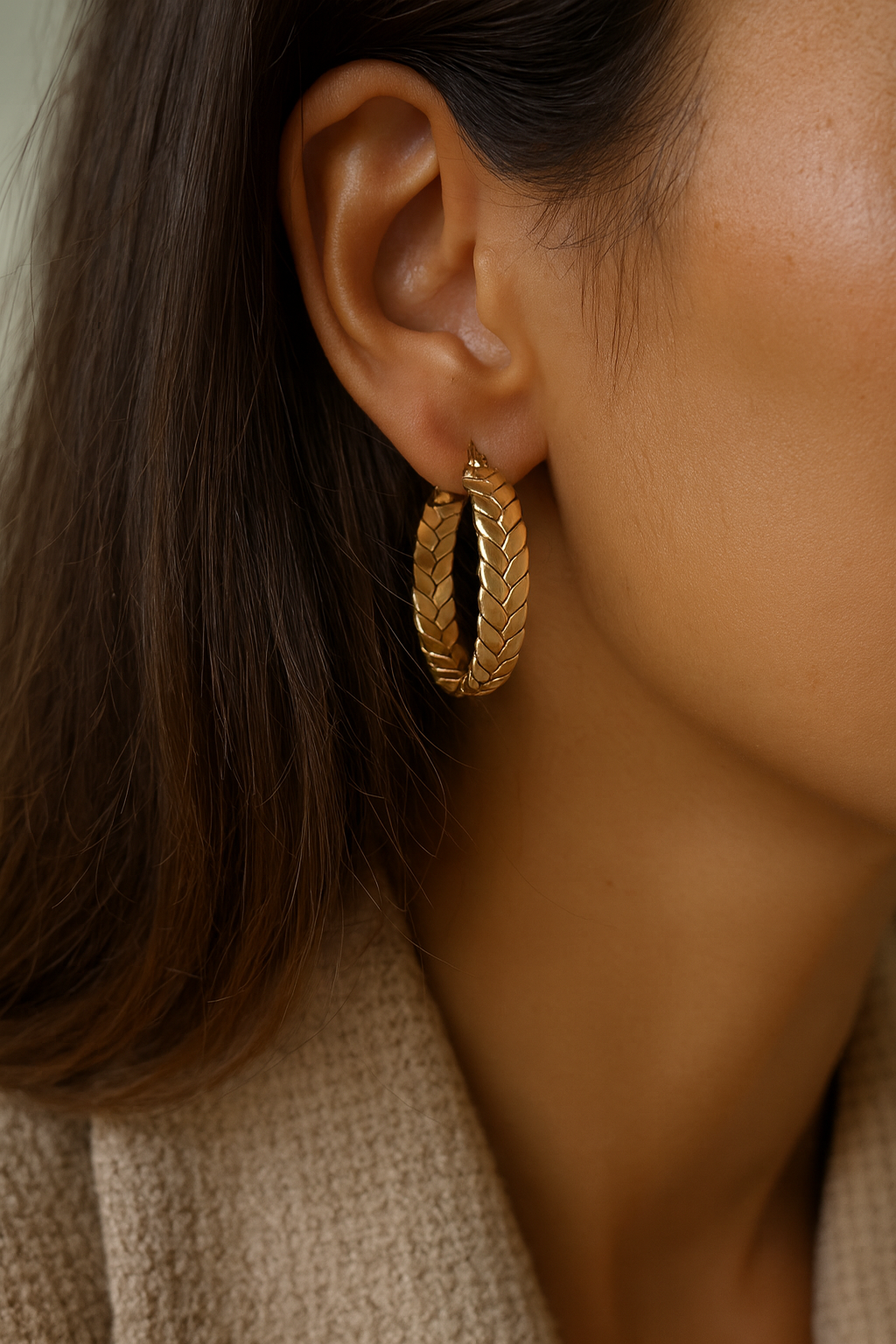 DILEK HOOP EARRINGS