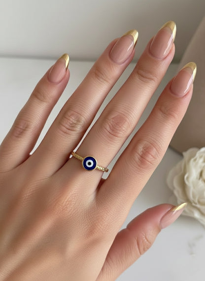PIRIL EVIL EYE RING