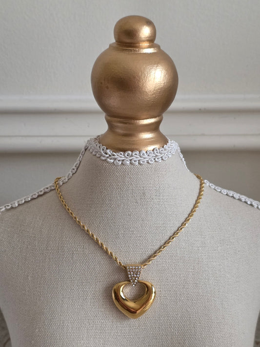 Gold statement Necklace