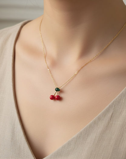 CHILEK CHERRY NECKLACE