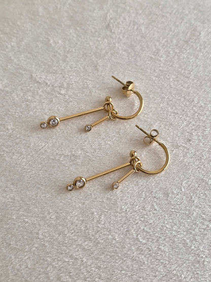 ALIYNA HOOP EARRINGS