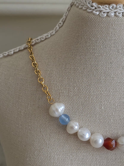 HANDE PEARL NECKLACE